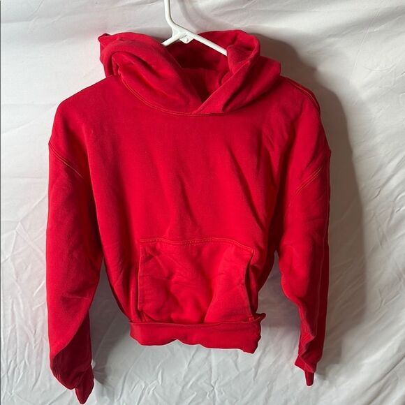 Yeezy Gap Double Layered Adult Perfect Hoodie YZY Red Size Xtra Small brand new - Picture 1 of 8